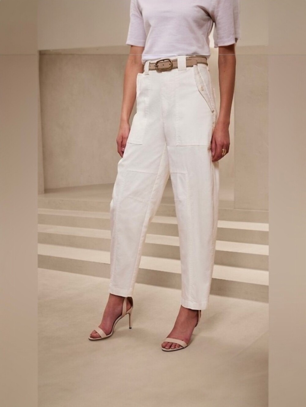 BANANA REPUBLIC BARREL PANTS 14L